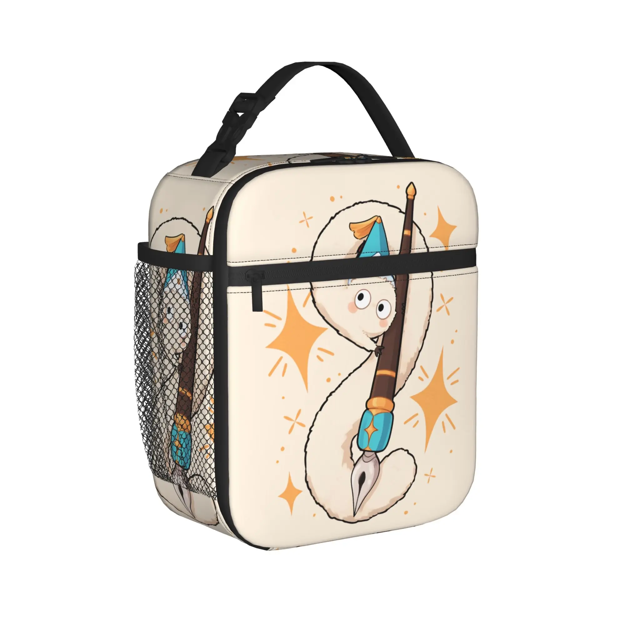 Witch Hat Ateliers Anime Thermal Insulated Lunch Bags for Picnic  Portable Food Bag Thermal Cooler Lunch Boxes