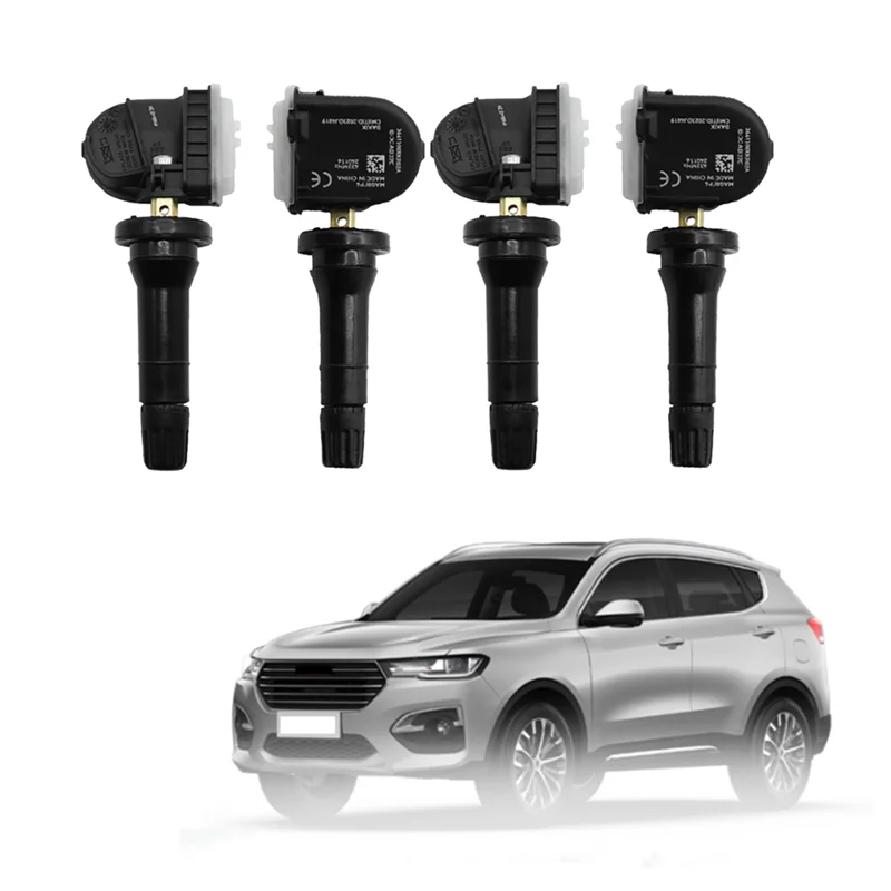 4 Buah Sistem Pemantauan TPMS Sensor TPMS Mobil 3641100XKV3AA Forgreat Wall Haval F7 H6 WEY VV5 VV6
