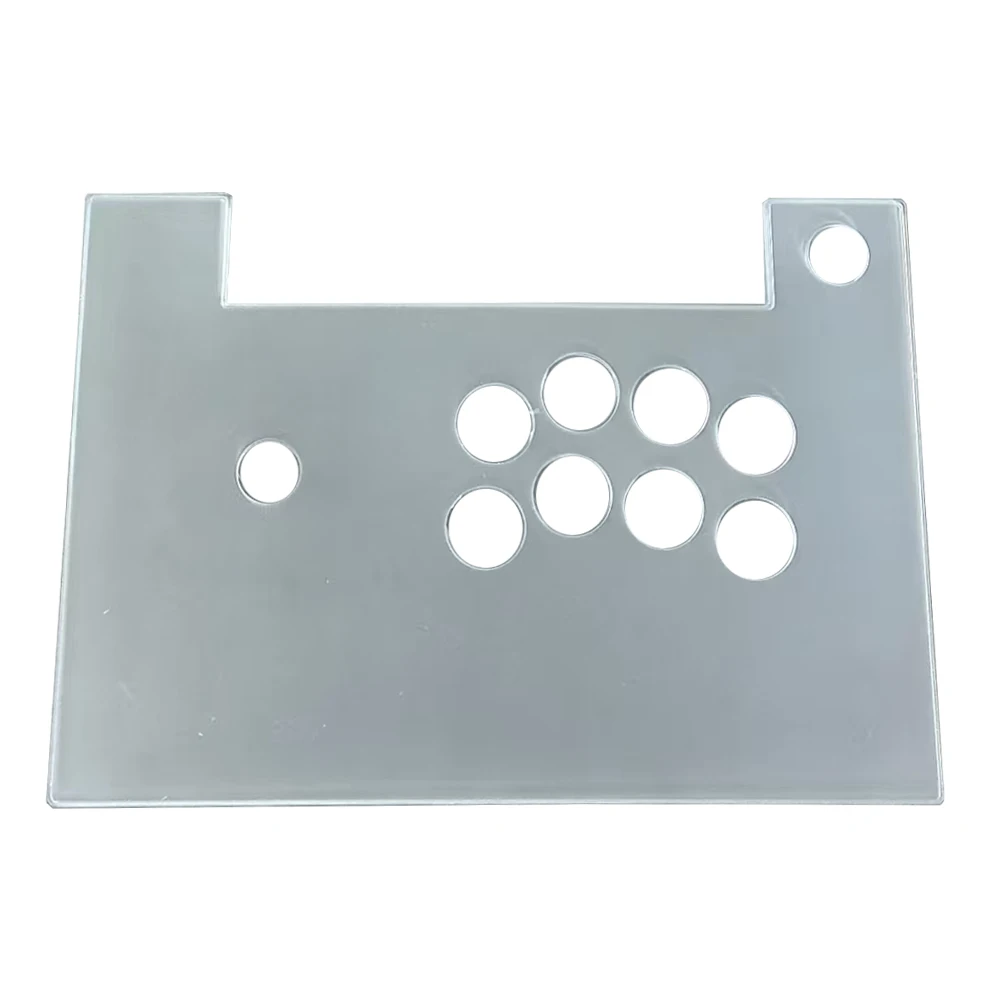 

Sinoarcade Extended Noir Layout Комплект верхней и нижней панели PLEXI для HORI Fighting Stick Alpha