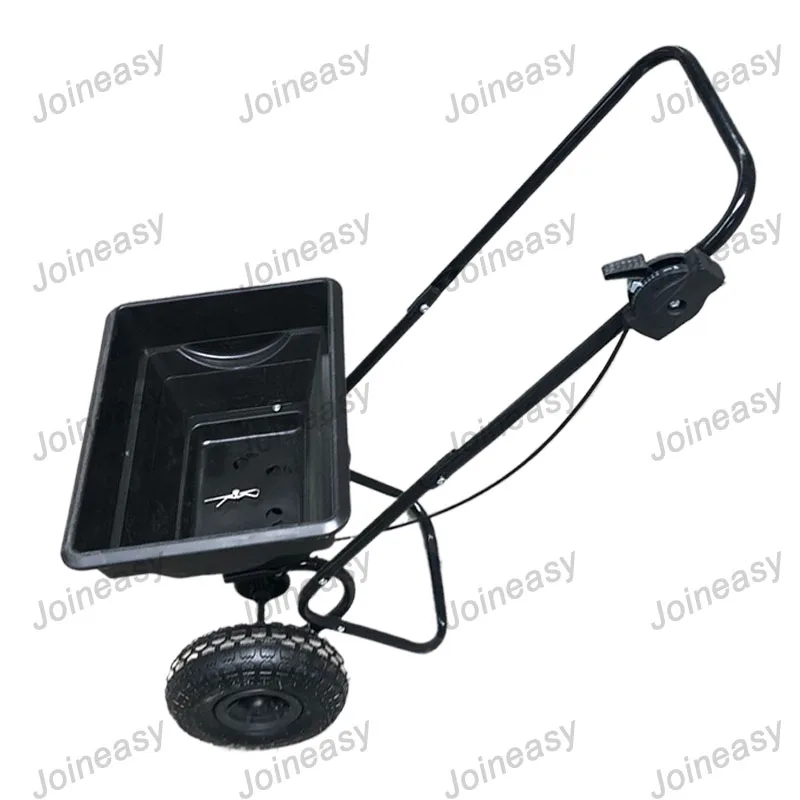 2025Chinese Manufacturer's Manual Hand Fertilizer Spreader for Lawn Farm Seed Spreader with Mould Plastic Modling