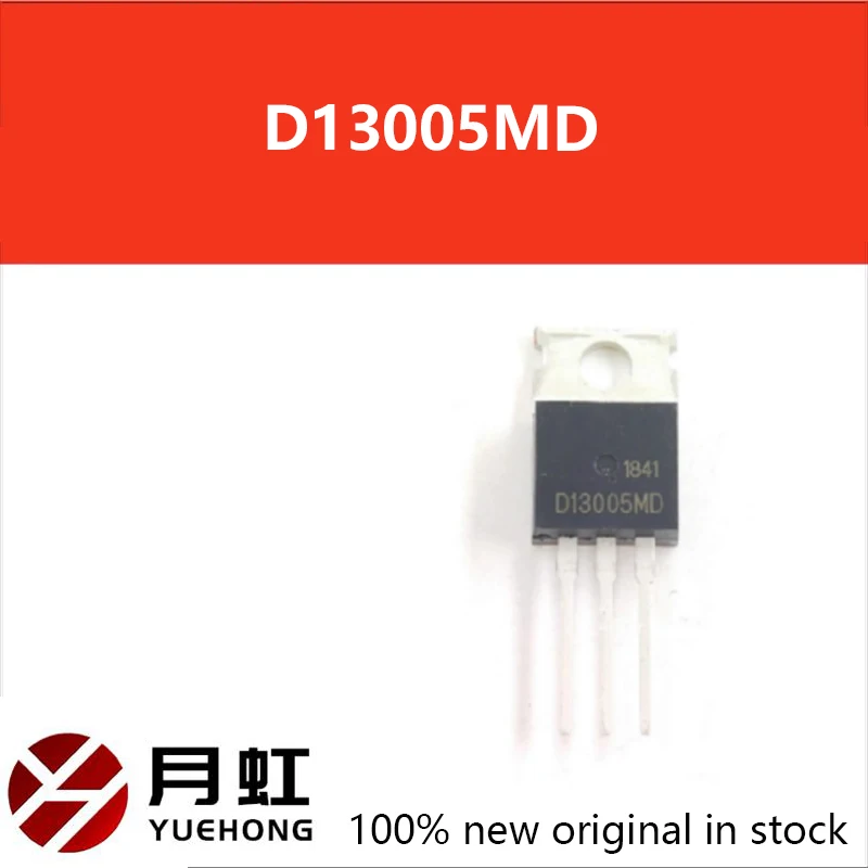 1/5/10PCS  D13005MD 13005D E13005-2 13005 J13005 TO220 Original In Stock Fast shipping