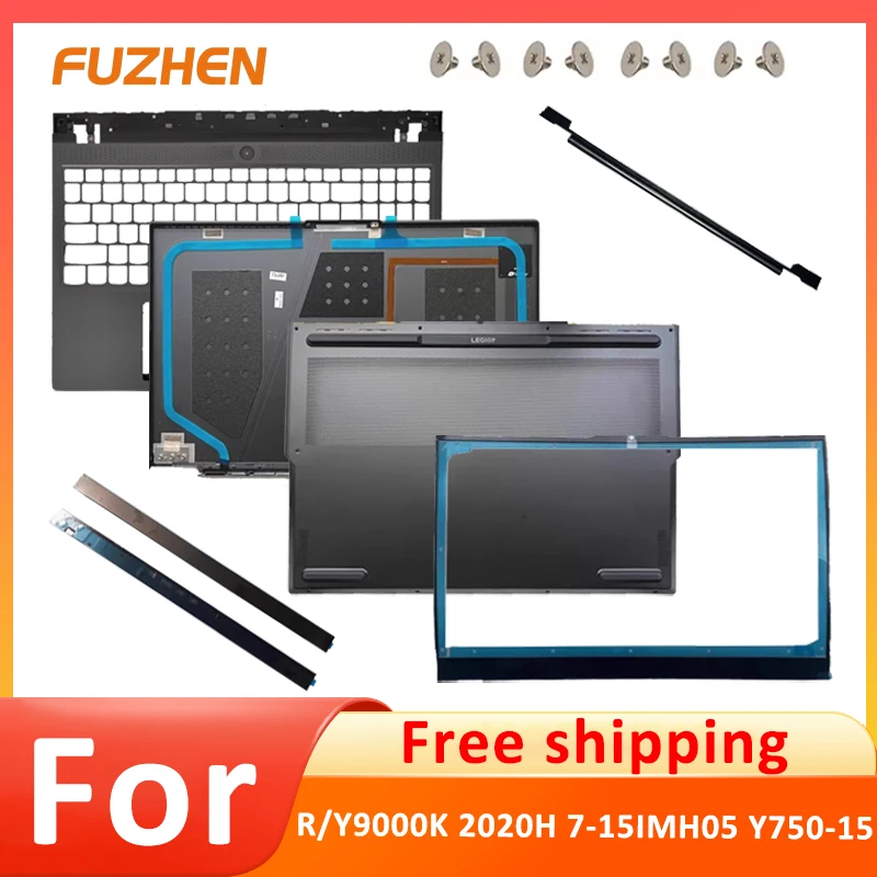 

FOR R9000K/Y9000K 2020H 7-15IMH05 Y750-15 Laptop LCD Back Cover Front Bezel Palmrest Hinges Bottom Case 5CB0Z20990