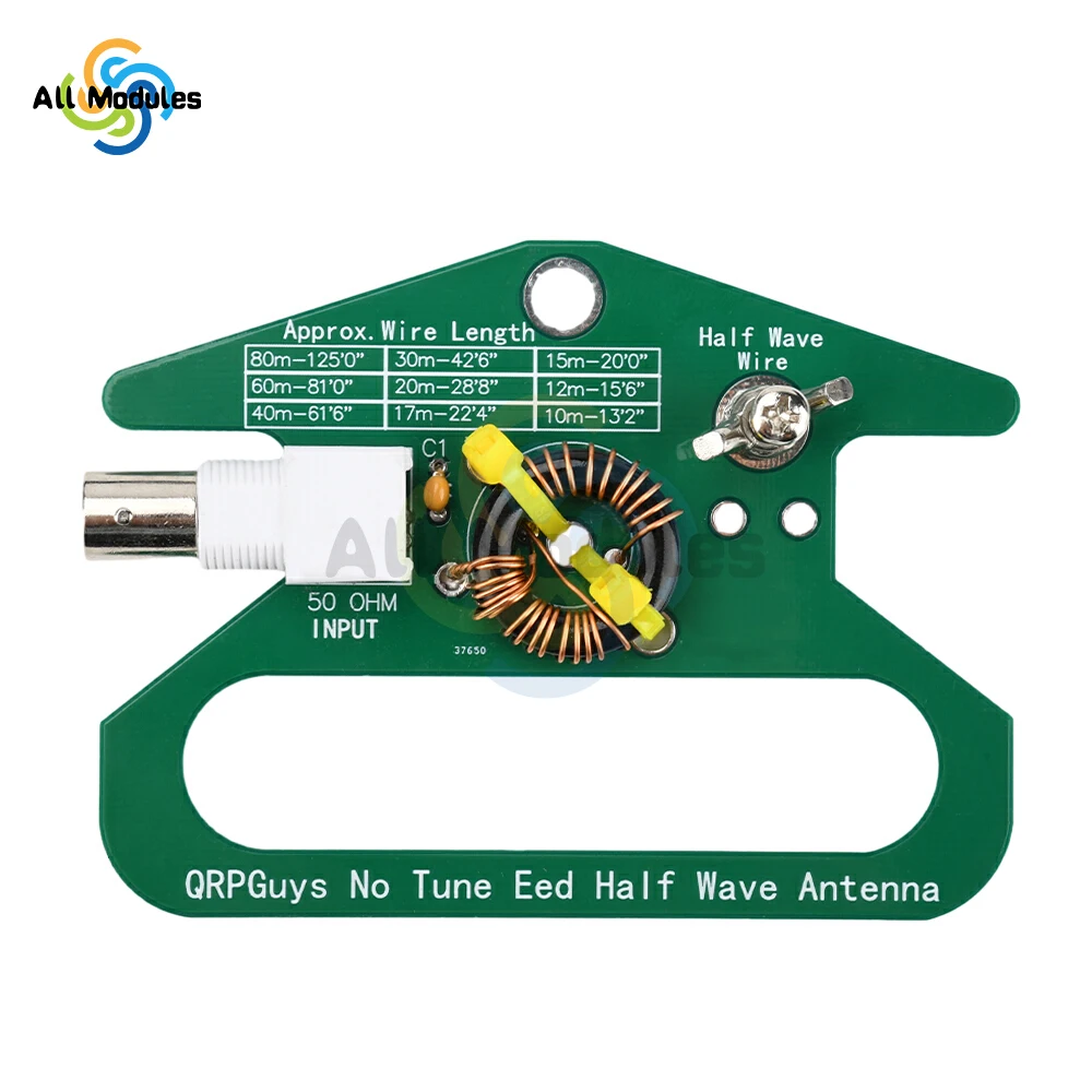 

Portable No Tune End Fed Half Wave Antenna Module Single Band 80m-10m End Fed Half Wave Linear Antenna