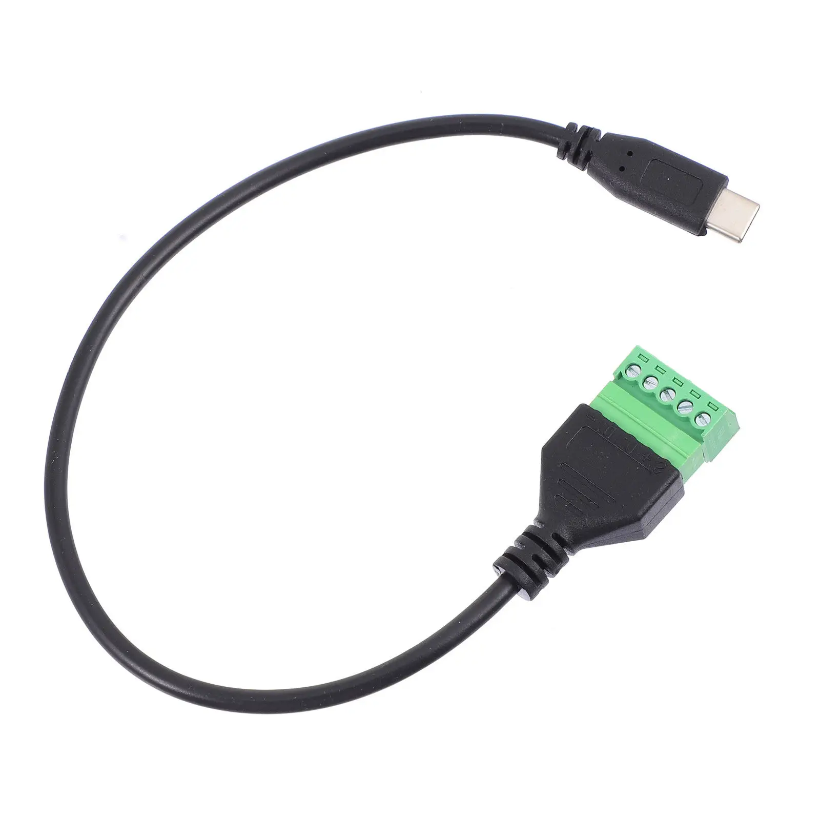 USB C Screw Terminal Connector Cable – Solderless, Welding-Free for Charging & Data Transfer