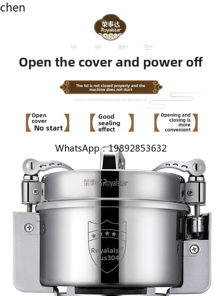 pulverizer Ultrafine grinding Small dry grinding pulverizer Commercial