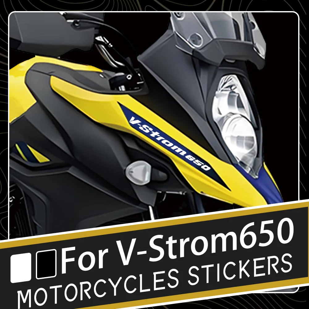 

Motorcycle Glow Stickers Decal Reflective and Fuel tank shock absorber sticker For SUZUKI V-strom650 Accessories 2000-2020 2021