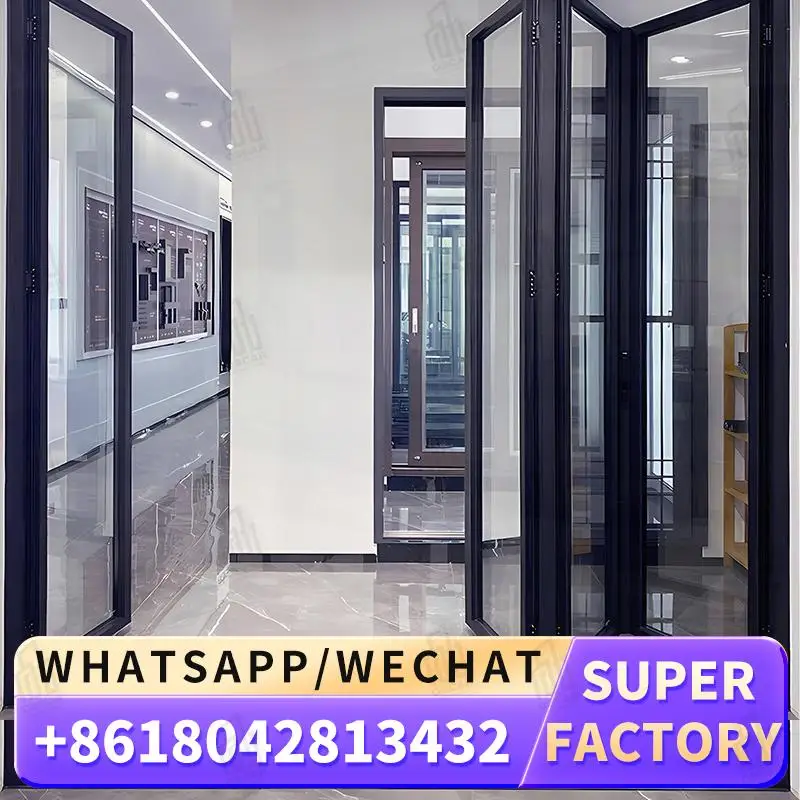 

Customizable Multi function Foldable Windows Door Ideal for Office Spaces in US Factory Direct Windows Foldable door