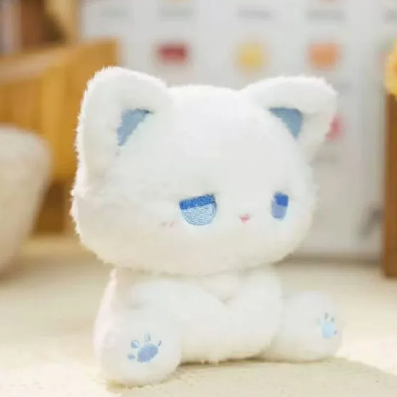 New Plush Toy Doll Emo Cute High-Value Kitten Bear Dull Holiday Gift Ornaments Indoor Decorations Holiday Surprise Souvenirs.