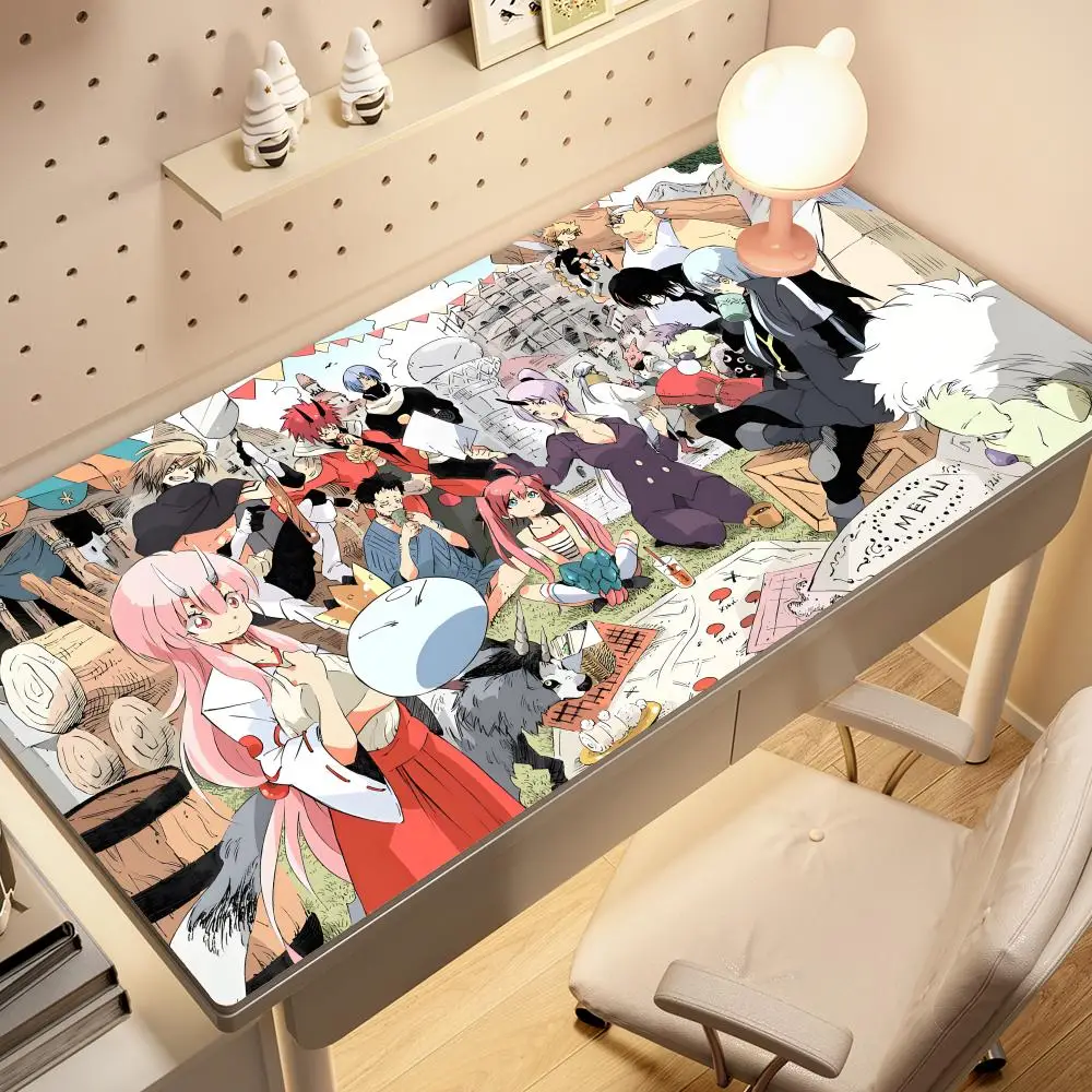 

Anime That Time I Got Reincarnated As A Slime Mouse Pad Rimuru Shuna Shion Mousepad Computer Keyboard Pad Accessories Desk Mat