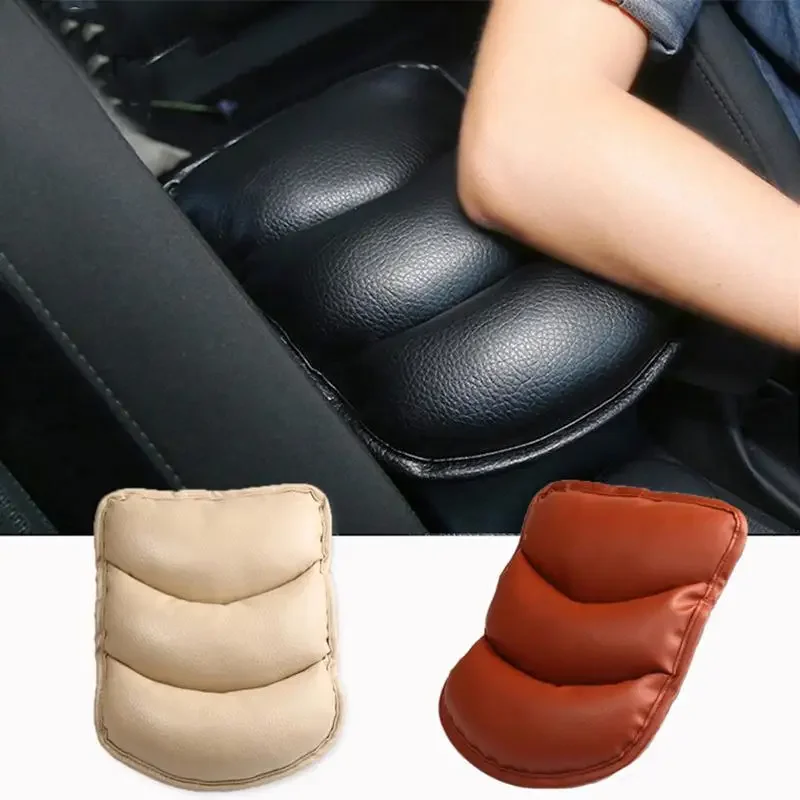 

Car Armrest Box Pad Heightening Pad Car Armrest Box Leather Protective Gloves Central Interior Pad PU Four Seasons Universal