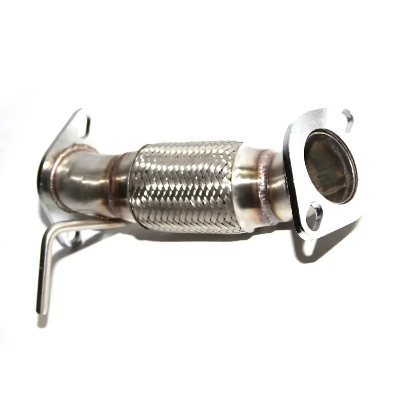 Front Exhaust Pipe for Hyund*ai 06-08 Sonata GL GLS SE Sedan 2.4L W/Flex Braid Pipe