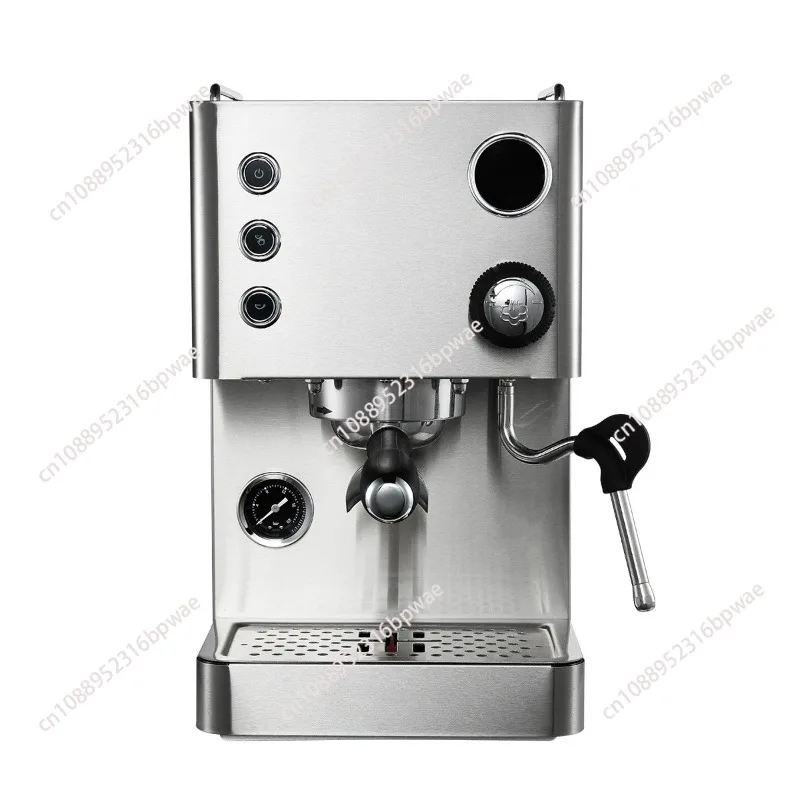 Italian Semi-automatic Coffee Machine Small Household Coffee Machine with Adjustable Temperature Milk Frothing Steam Machine