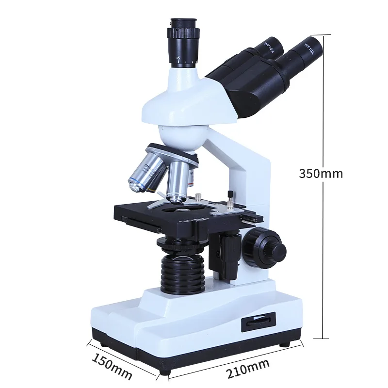 Ultra-clear high-magnification binocular microscope for primary and secondary school students in biology to observe microorganis