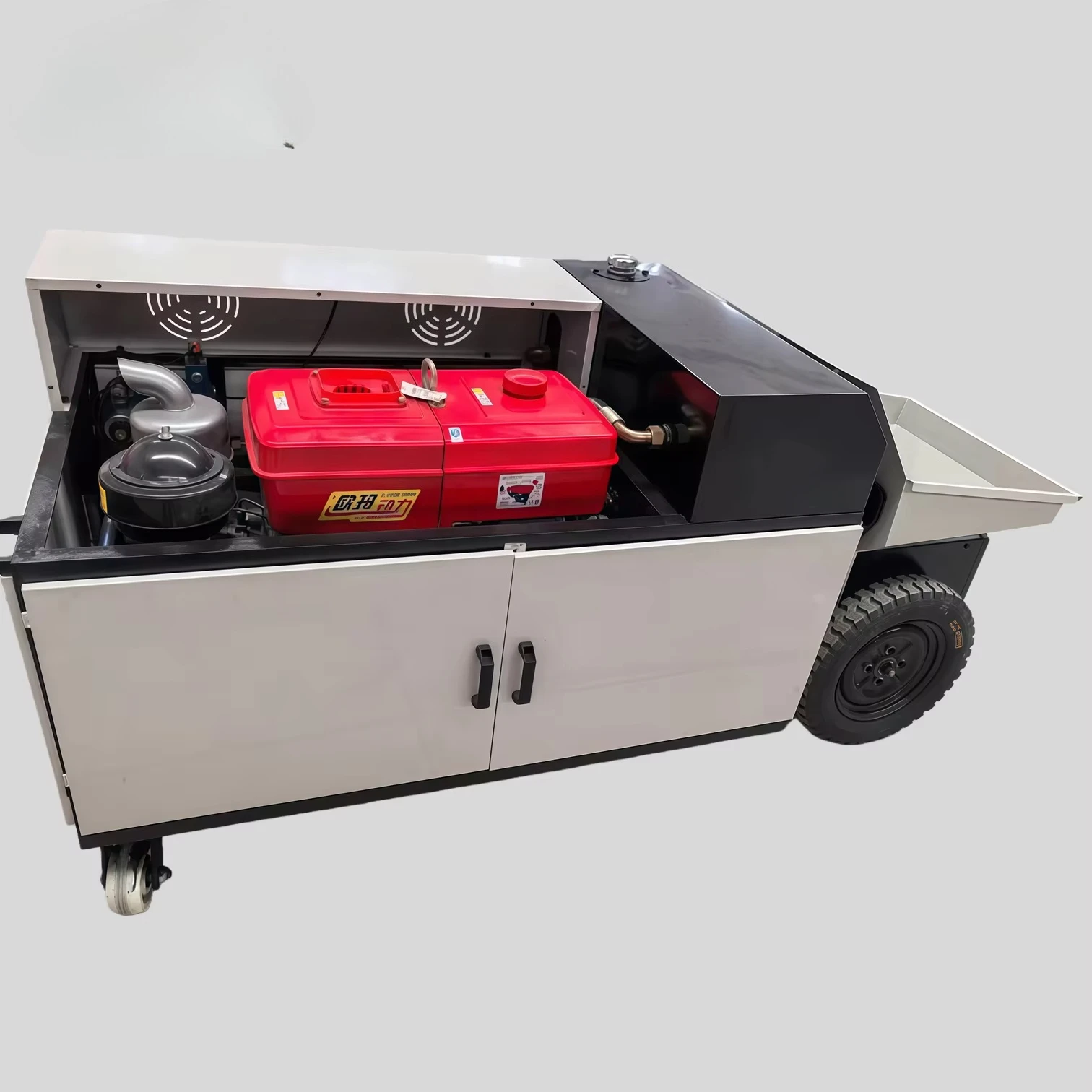 

Mini Portable Diesel Concrete Pump 8m³/H High Efficiency 30m Vertical 60m Horizontal Conveying for Construction