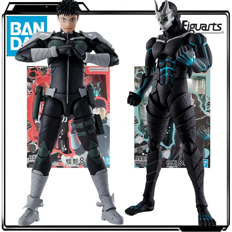 

Bandai Genuine S.H.Figuarts Anime Figure Hibino Kafka & Monster No. 8 Action Figure Toys for Boys Kids Gift Collectible Model