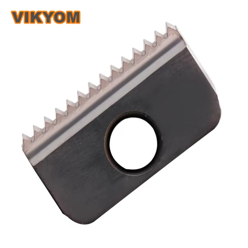 

Machining Centre 55 Degree Inch Threaded Milling Cutter Blades Comb Tooth Inserts 12-19W~14-24W Sharp Wear Resistant 2 Pieces