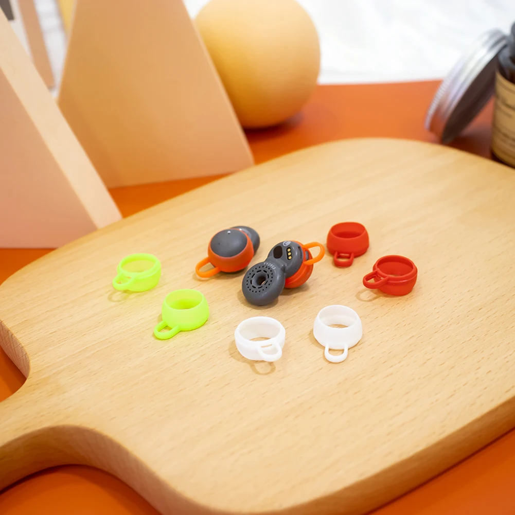 

5 Pairs Silicone Eartips Anti-Slip Ear Bud Tips Replacement Earbuds Cover Drop-proof for Sony LinkBuds WF-L900 Accessories