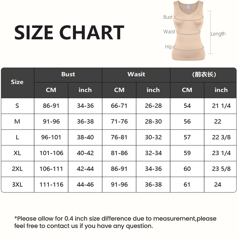 여성용 V넥 탱크 탑 S-3XL 배 조절 보정속옷 조끼, 심리스 얇은 허리 속옷, 단색 바디 셰이퍼, 신제품
