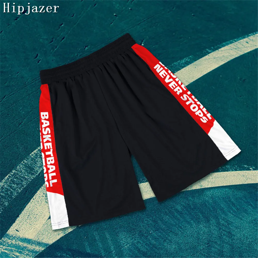 Professional Women Men  Basketball Shorts  Pocket  Training  Pants  Workout Sports Splicing Comfortable Fabric