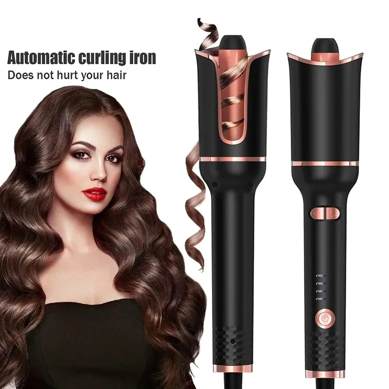 Auto Hair Curler Automatic Curling Iron Rotating Styling Tool Hair Iron Curling Wand Air Tourmaline Ceramic Heater Hair Waver