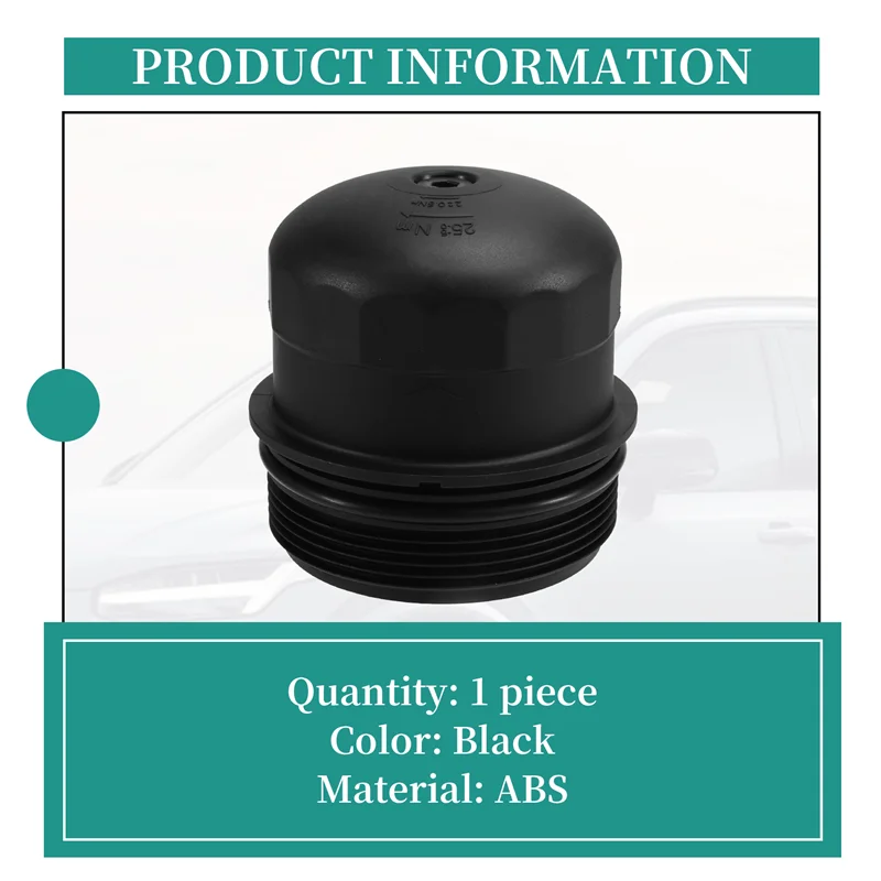 AB56-31410832 Car Engine Oil Filter Housing Cover Fits For Volvo S90L XC40 XC60 2020-22 MK2