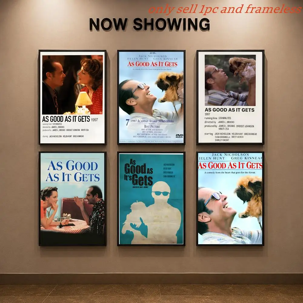 For Love Movie A-As Good as It Gets Poster Poster Gallery Prints Home Decoration Painting Living Room