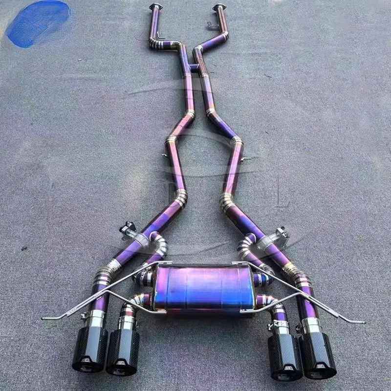 Fudkli Newest Catback Exhaust System for M3/M4 G80/G82 /G83 3.0T 2019-2024 Tuning Valve Titan Pipe Escape Exhaust Factory