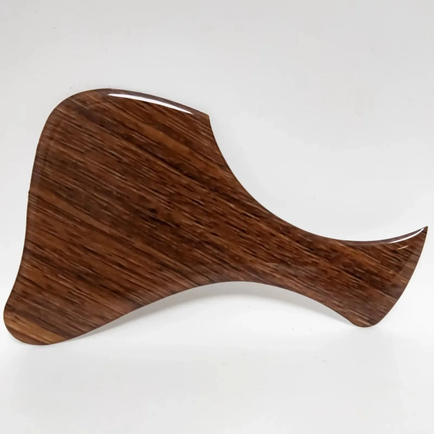 Wood Grain Acoustic Guitar Pickguard Beveled Edge Thickened Scratch Plate for Folk Acoustic Guitar Guard