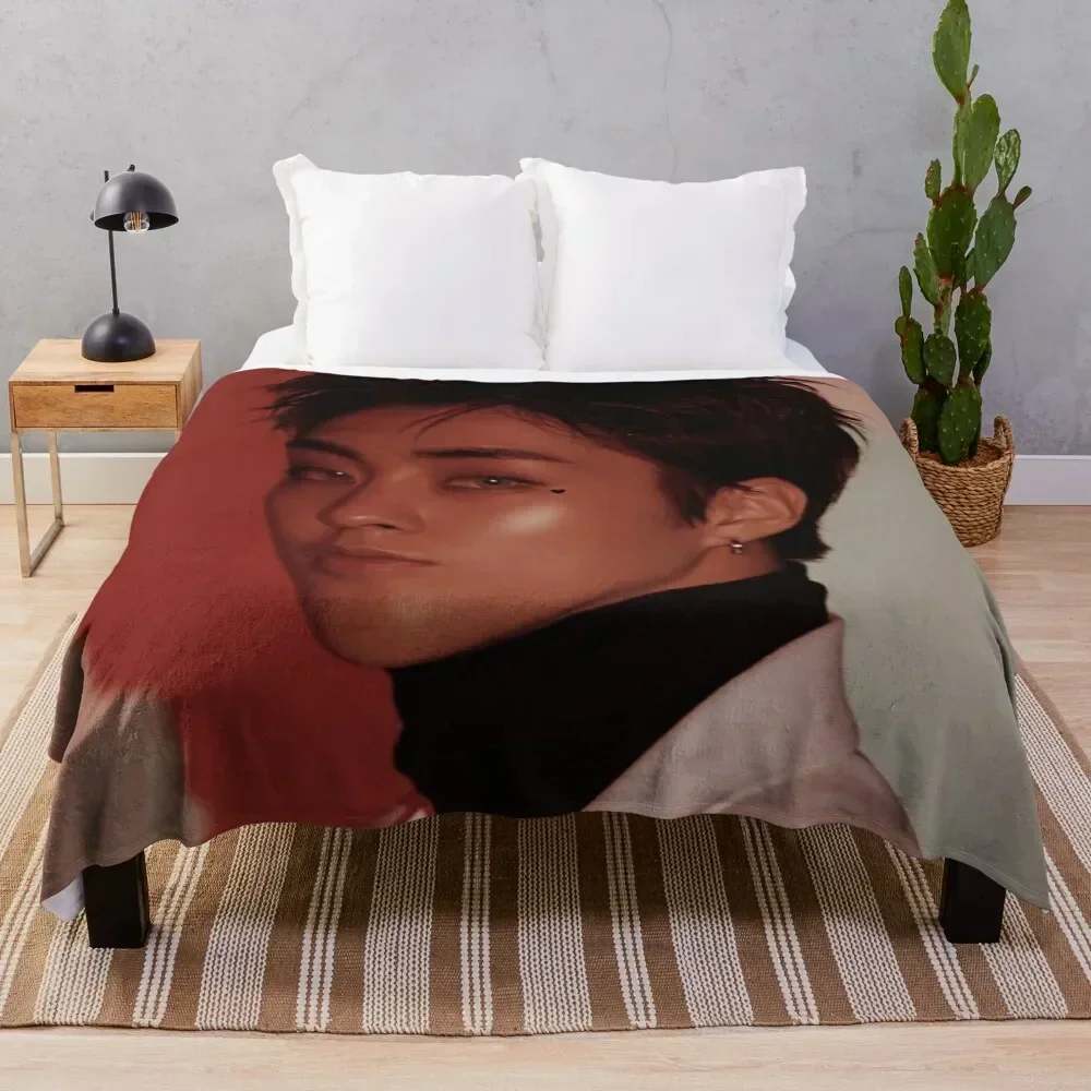 xiumin (love shot) Throw Blanket