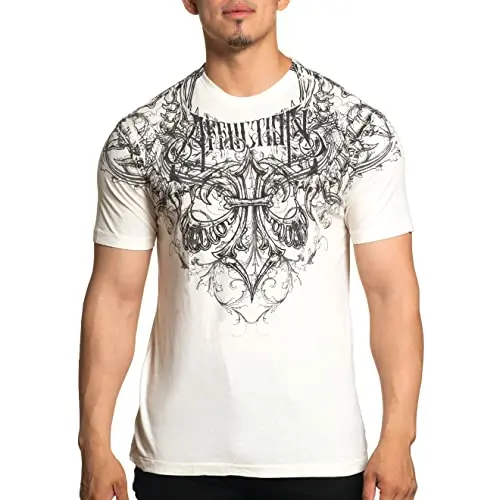 Affliction 3D T Shirts Men Affliction Clothing Core Classic Mens T-Shirts Casual ONeck Pullover Outdoor Tops Sportshirt Clothing