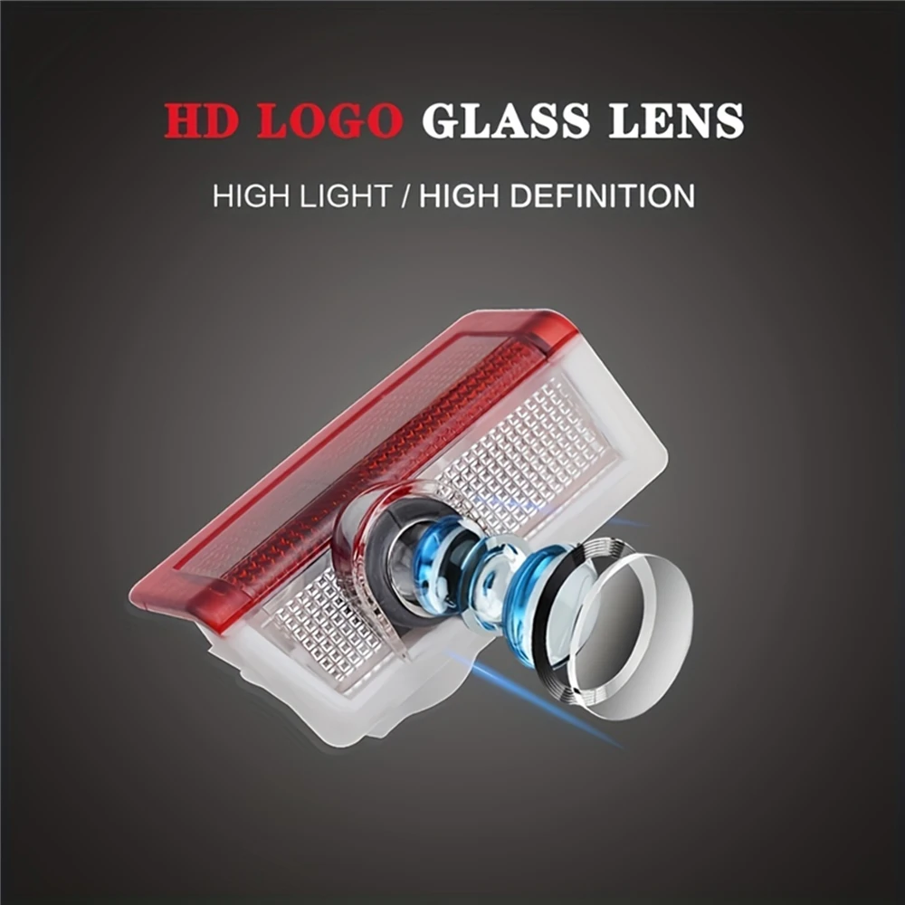 For AMG Door Shadow Lights AMG Logo Projectors Light 2pcs Door Light For Mercedes GLA GLS W205 W166 W176 W212 W213 A B C M ML