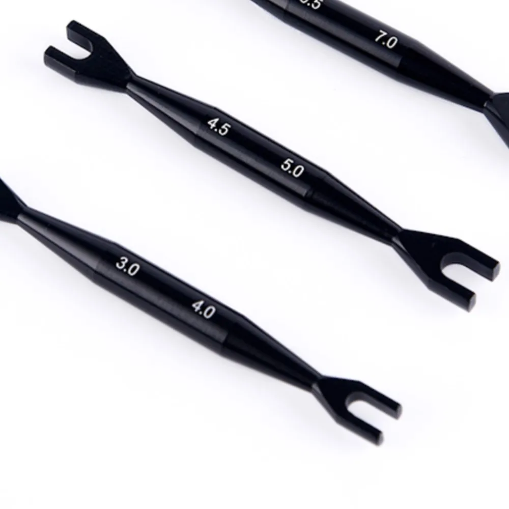 

3pcs Open End Wrench Double End Spanner Tools 3-4mm 4.5-5mm 5.5-7mm for RC Crawler Cars Boys Toys