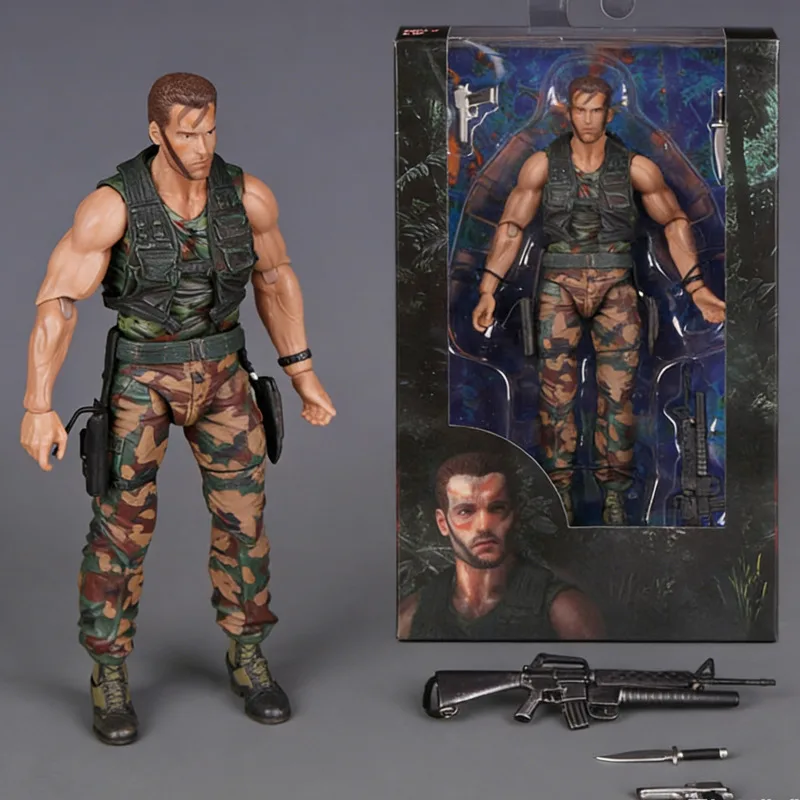 7 inch Jungle Commando Actionfiguur Militaire Special Ops Soldaat Model Wapens Articulerende Collectible Speelgoed voor Volwassen Verzamelaars