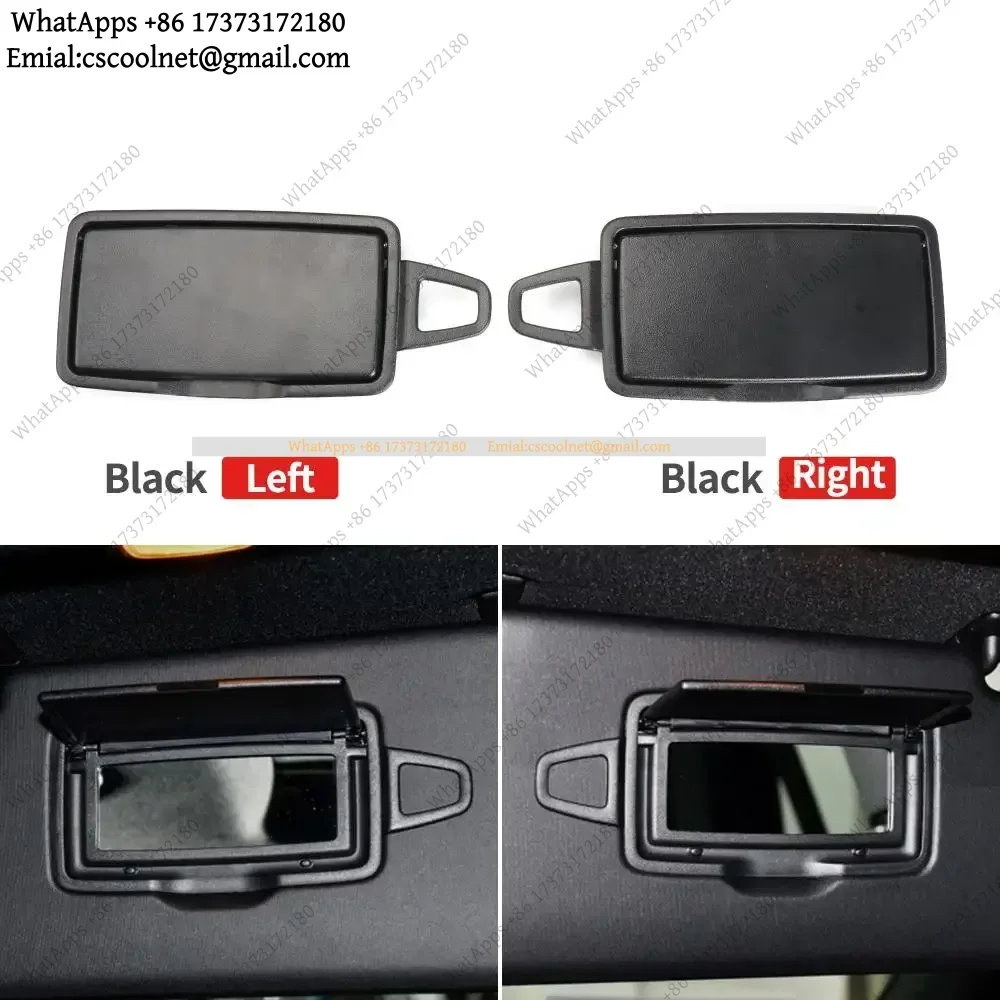 Sun Shade Visor Makeup Cosmetic Mirror Cover For W166 W205 W292 W213 W246 W156 W222 W176 A B C E S-Class GLA GLC