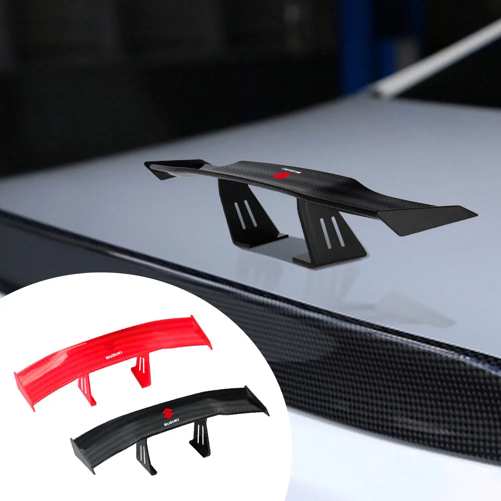 

Fashion Car Modified Rear Wing Carbon Fiber Trunk Exterior Wing Accessories For Suzuki Jimny Grand Vitara Car Wheel hubcap