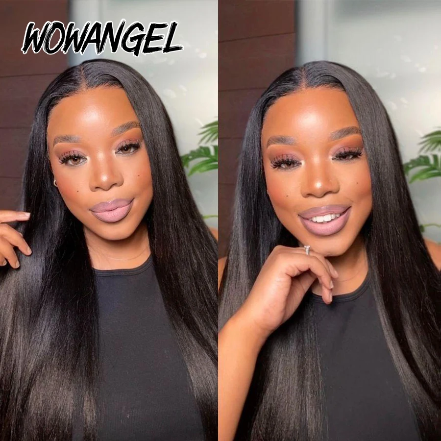 ياكي حزم من شعر طبيعي مفرود اللون الطبيعي خياطة في ينسج 28 30 32 بوصة ضوء ياكي حزم 1/3/4 قطعة الشعر البرازيلي التمديد