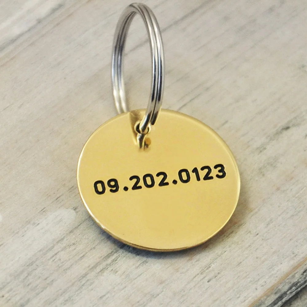 Custom Pet ID Tag, Engraved Dog Name Tag, Phone Number, Custom Name Collar Tag, Personalized Puppy Tag, Pet Accessories