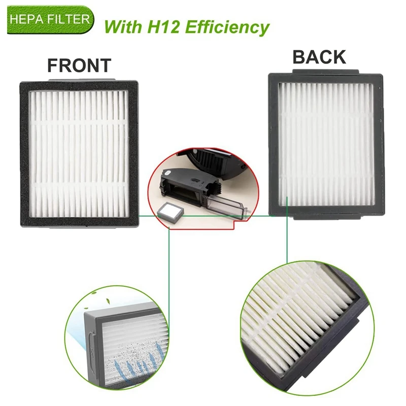 Kit de piezas de repuesto para aspiradora Irobot Roomba I3 I3 + I4 I6 I6 + I7 I7 + I8 I8 +/Plus E5 E6 E7 I E J Series