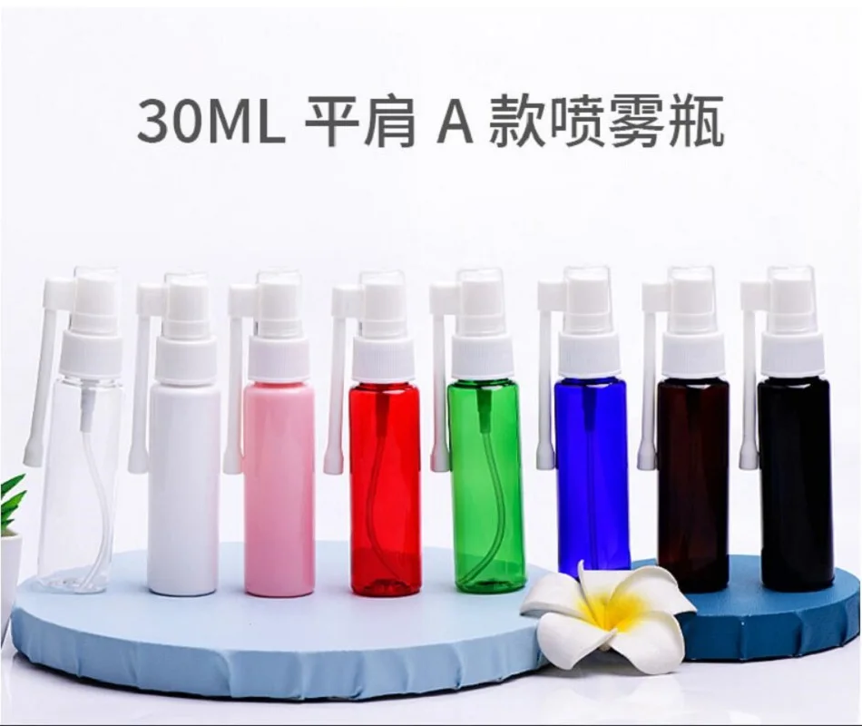 30ml plastic PET pump bottle serum toner essence sample testing moisture toilet water whitening mist sprayer cosmetic packing