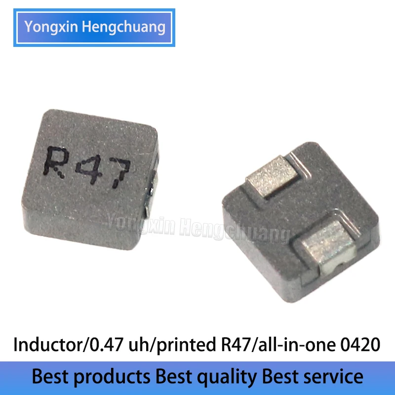 20PCS Inductor 0.47UH  printed R47 all-in-one 0420