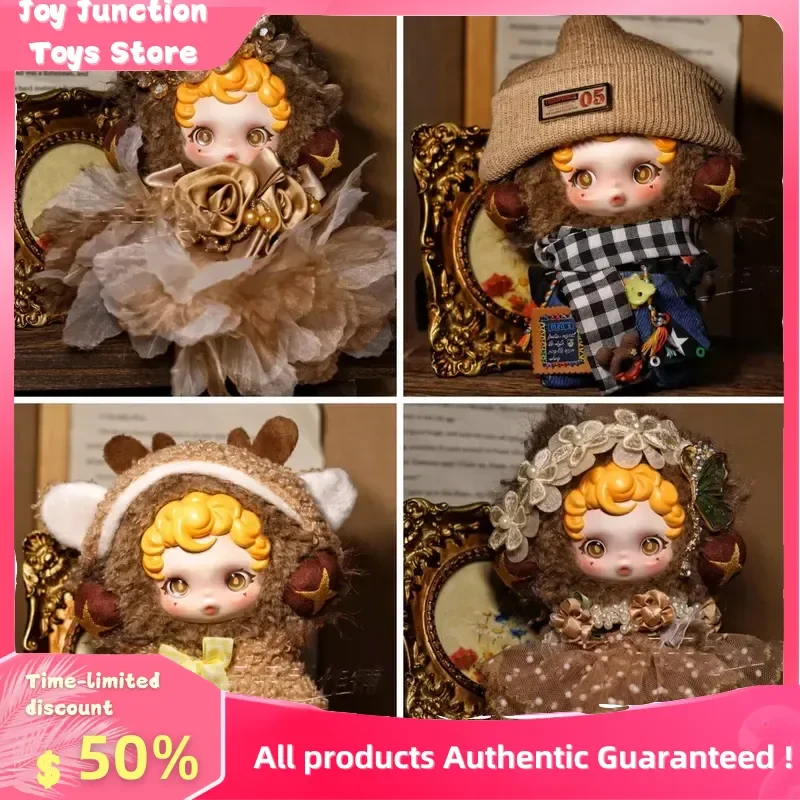 

Новая кукольная одежда 10 см для Skullpanda V3 You Found Me Series, хитрый каштановый платье, сменный наряд для куклы, аксессуары, подарки