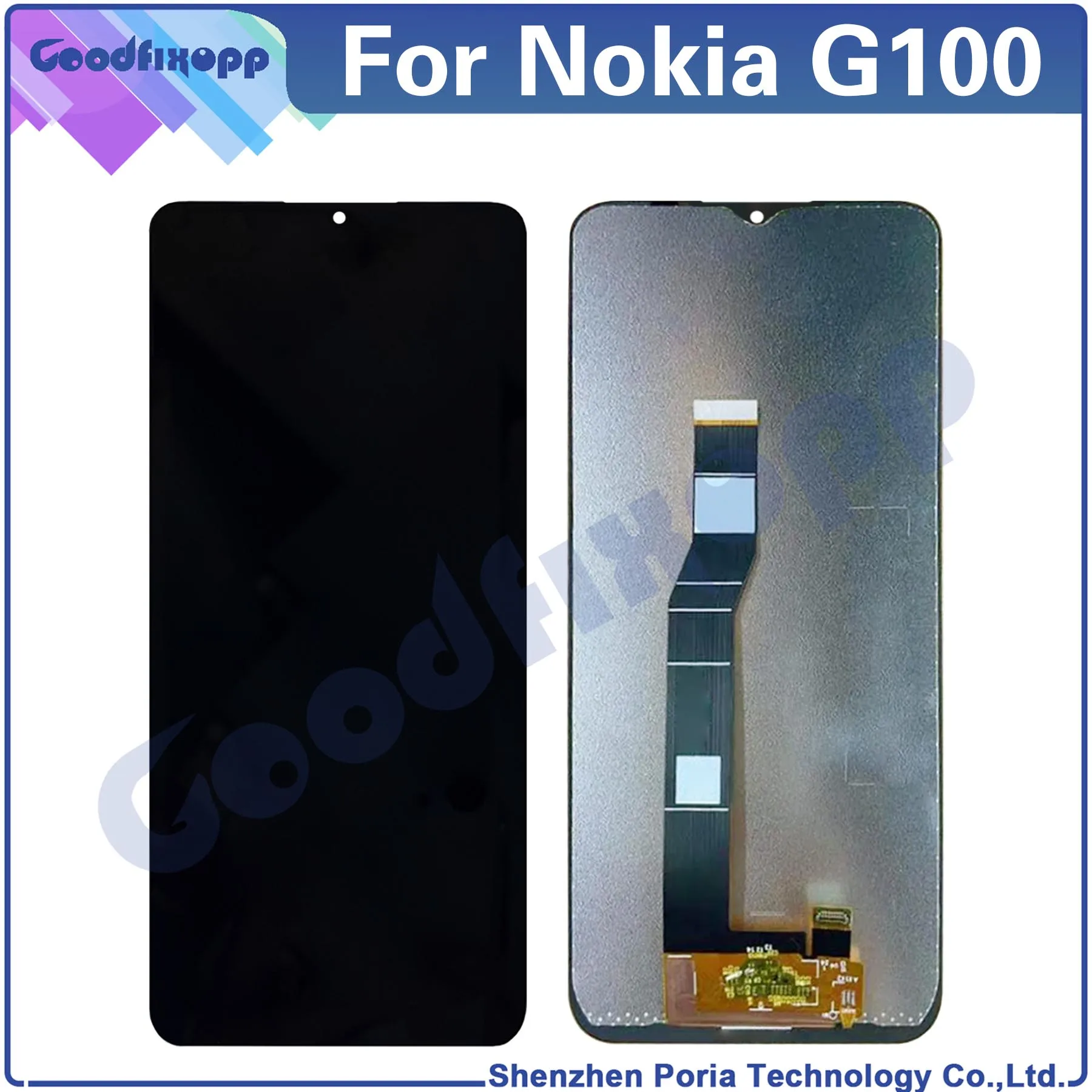 For Nokia G100 LCD Display Touch Screen Digitizer Assembly Repair Parts Replacement