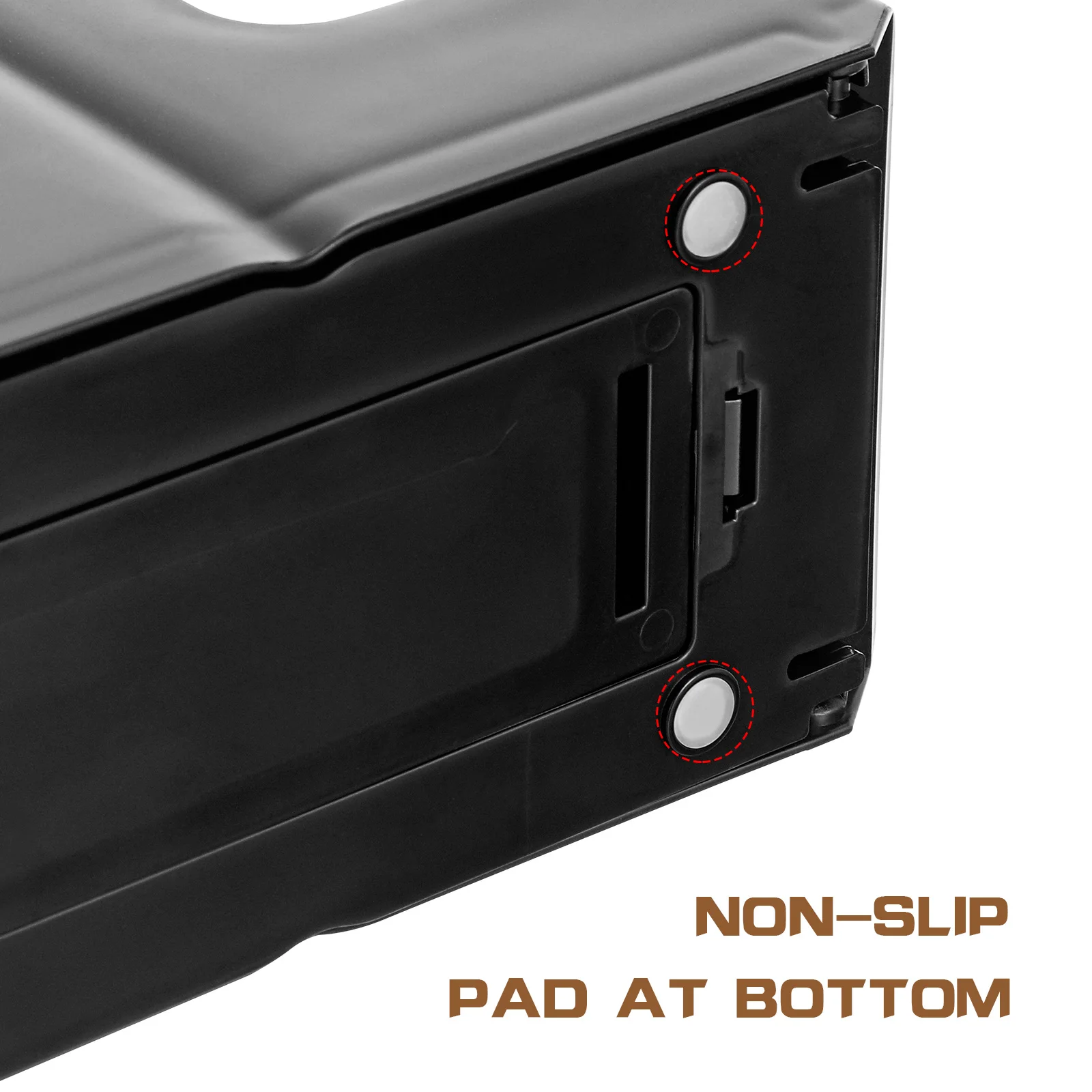 

Adjustable Cup Holder Black Plastic 4-Section Foldable Rack for Paper Cups Home Bar Milk Tea Shop Café Display Stand Easy Clean