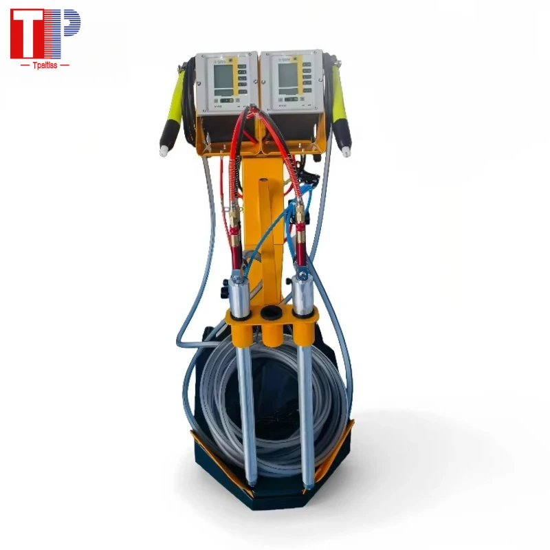 

Tpaitlss HK-G800VD Машина для двойного порошкового покрытия Металлическое покрытие для сложенных алюминиевых профилей Core Pump