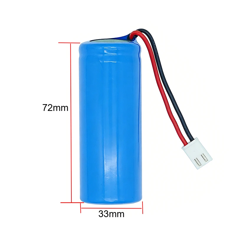 2026 NEW 1S1P 3.2V 6000mAh large capacity 32700 lithium iron phosphate battery pack solar battery emergency light /VH3.96 plug