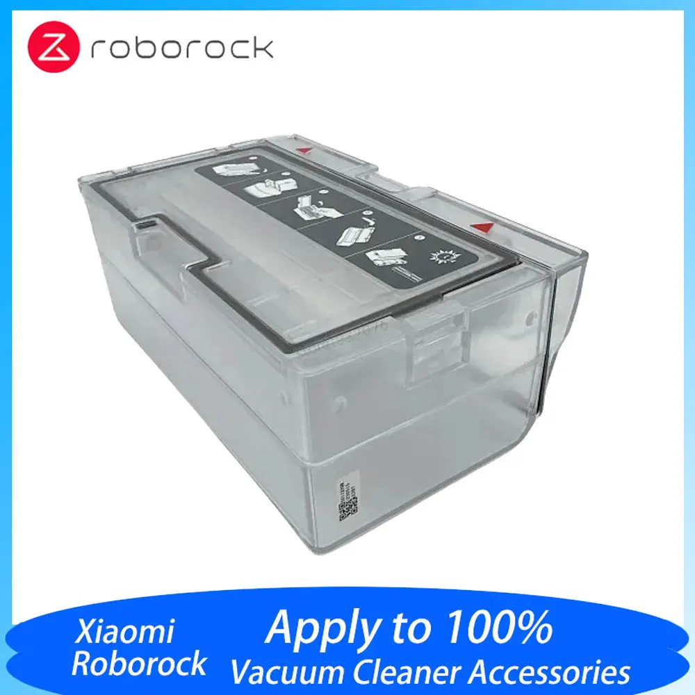 Original Roborock S8 Dustbin 400ml Capacity Accessories For Roborock S8 Robot Vacuum Cleaner Dust Box Global Version Spare Parts