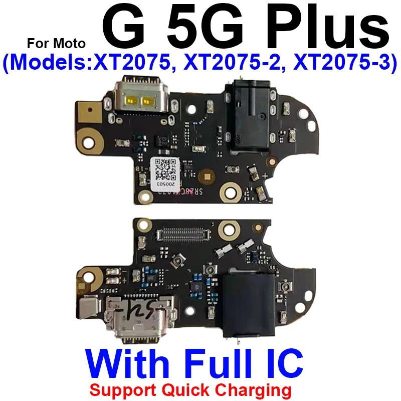 USB Charger Dock Board For Motorola Moto G 5G G 5G Plus One 5G USB Charging Port Board Fast Charger Repair Parts