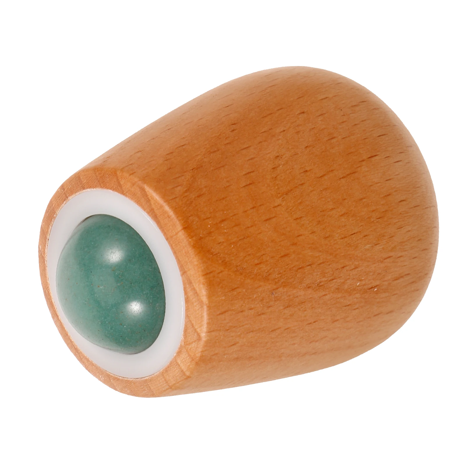 

Jade Massage Roller Face Massager for Women Wooden Handle Beauty Lifting Facial Skincare Cooling Stone Travel Size Massage Tool