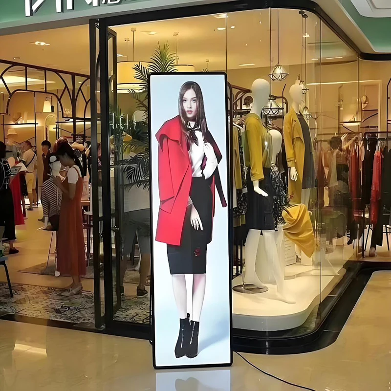 Portable Standing LED Video Poster | HD Advertising Display for Retail Stores, Events & Trade Shows view 6