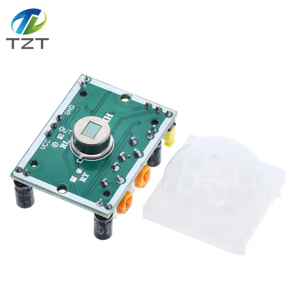 HC-SR501 Adjust IR Pyroelectric Infrared PIR Motion Sensor Detector Module Motion Sensor Detector Module HC SR501 image 4